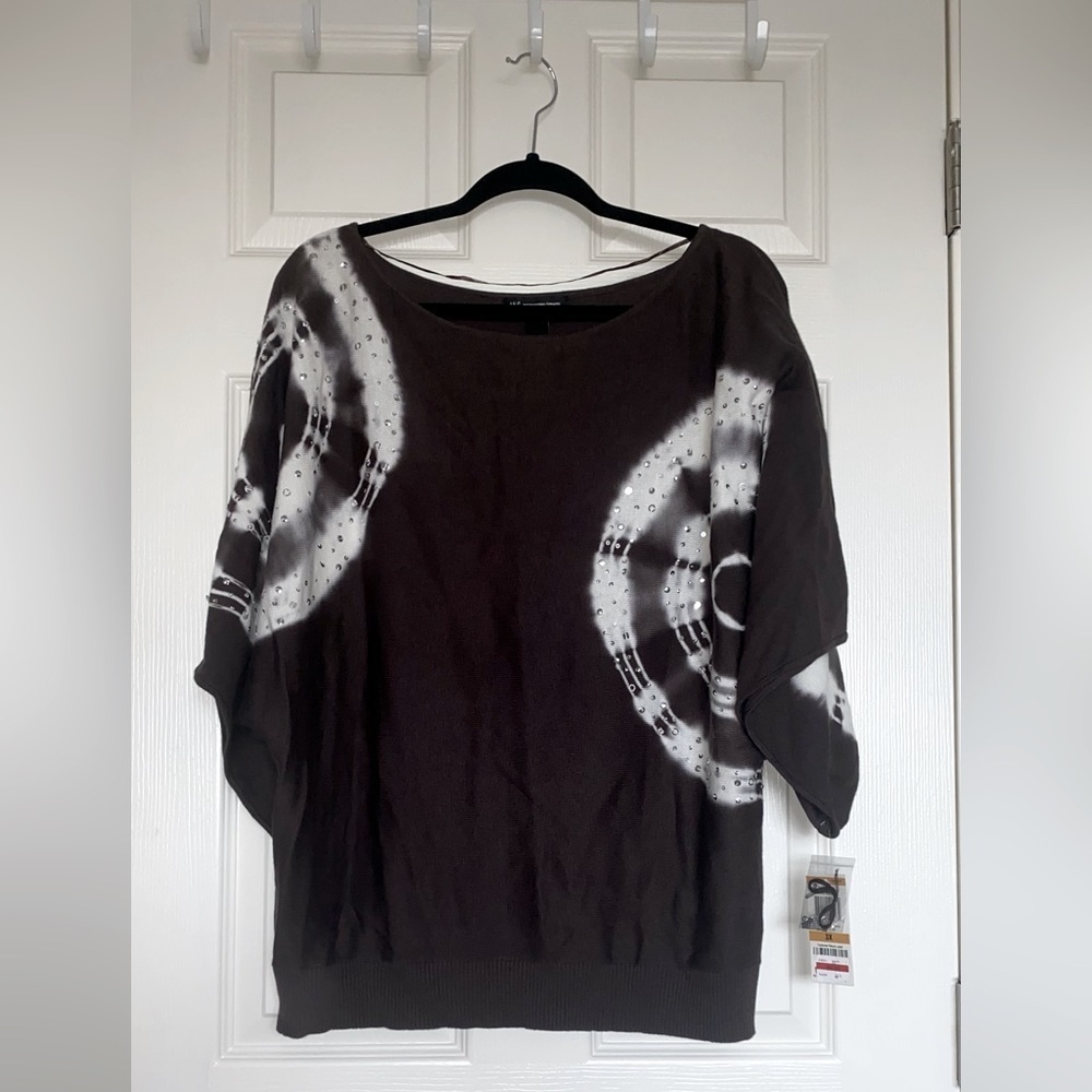 INC International Concepts Embellished Top